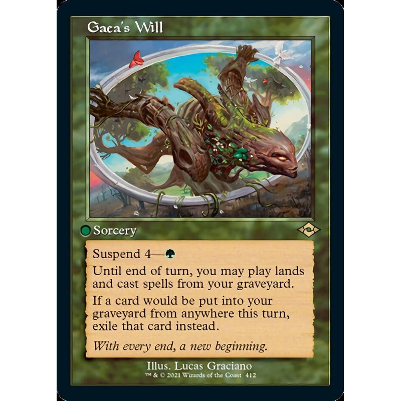 Gaea's Will (Retro Foil Etched) [Modern Horizons 2]