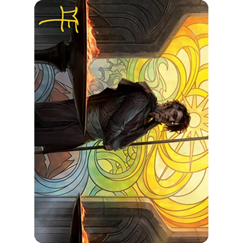 Garth One-Eye Art Card (Gold-Stamped Signature) [Modern Horizons 2 Art Series]