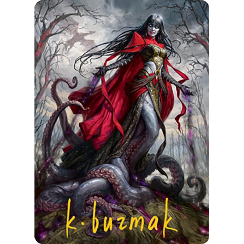 Geyadrone Dihada Art Card (54) (Gold-Stamped Signature) [Modern Horizons 2 Art Series]