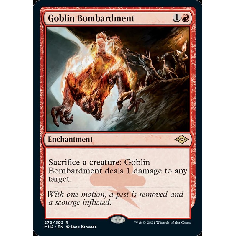 Goblin Bombardment (Foil Etched) [Modern Horizons 2]
