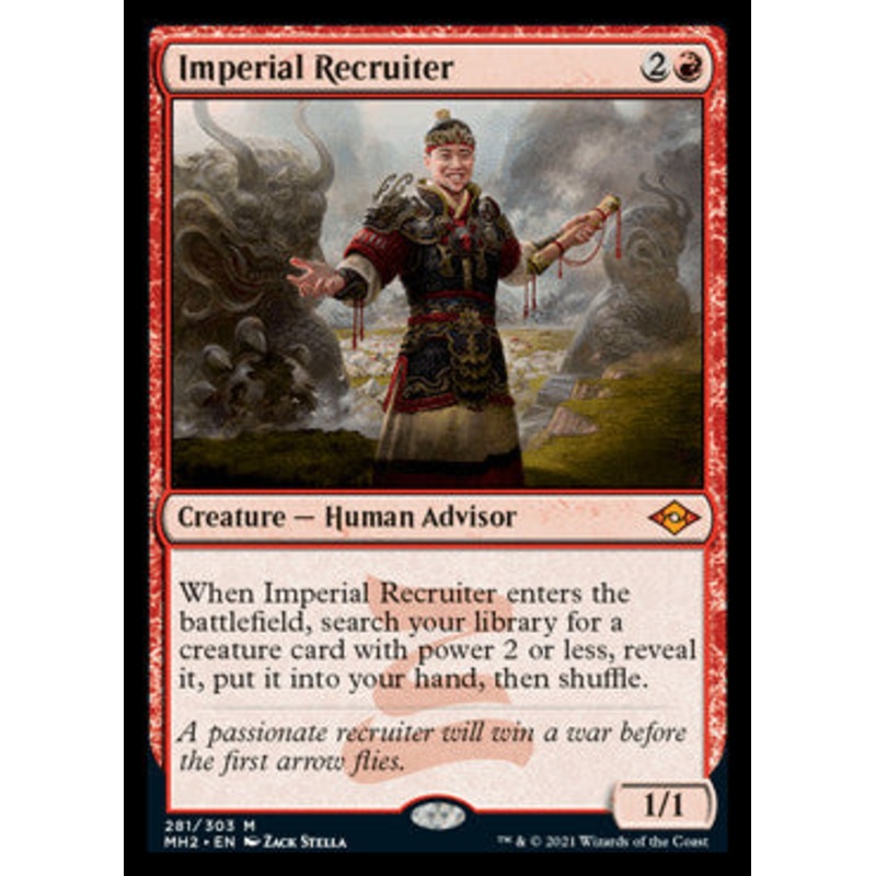 Imperial Recruiter (Foil Etched) [Modern Horizons 2]