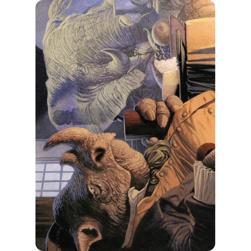 Late to Dinner Art Card [Modern Horizons 2 Art Series]