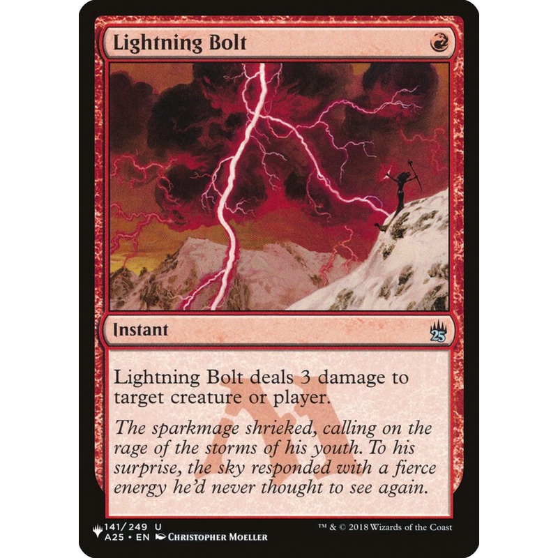 Lightning Bolt (141/249) [The List]