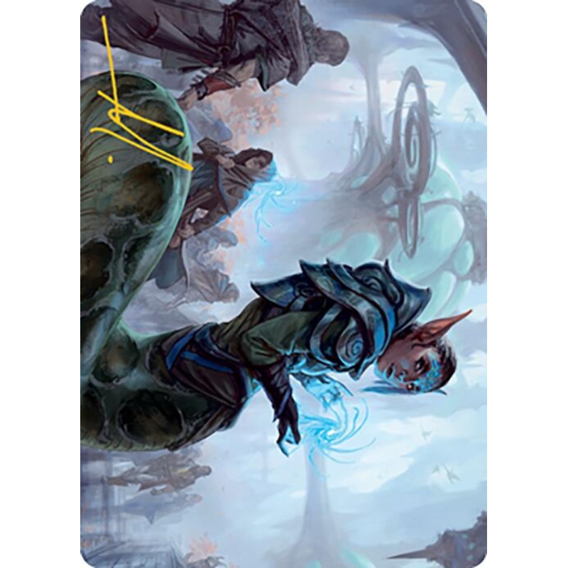 Lonis, Cryptozoologist Art Card (Gold-Stamped Signature) [Modern Horizons 2 Art Series]