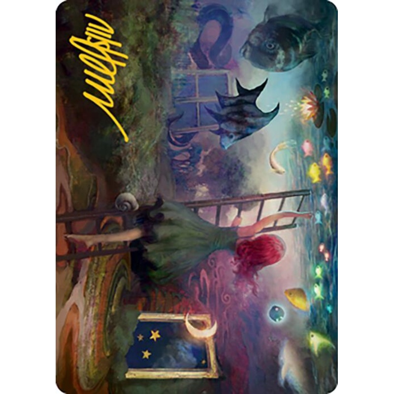 Lucid Dreams Art Card (Gold-Stamped Signature) [Modern Horizons 2 Art Series]