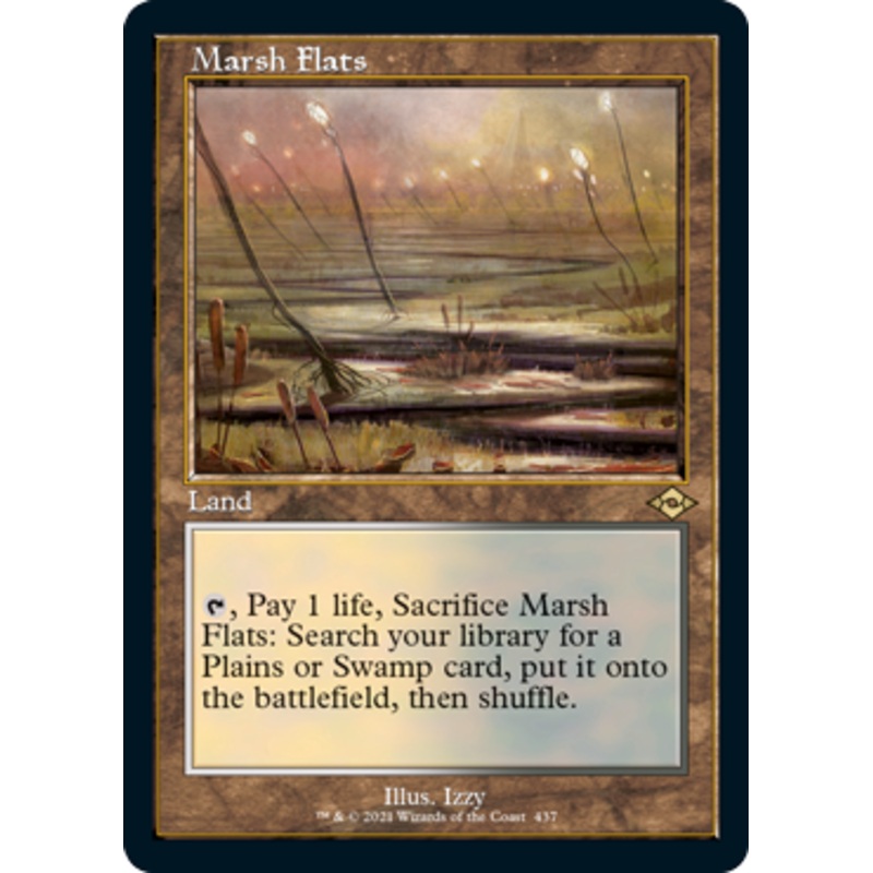 Marsh Flats (Retro Foil Etched) [Modern Horizons 2]