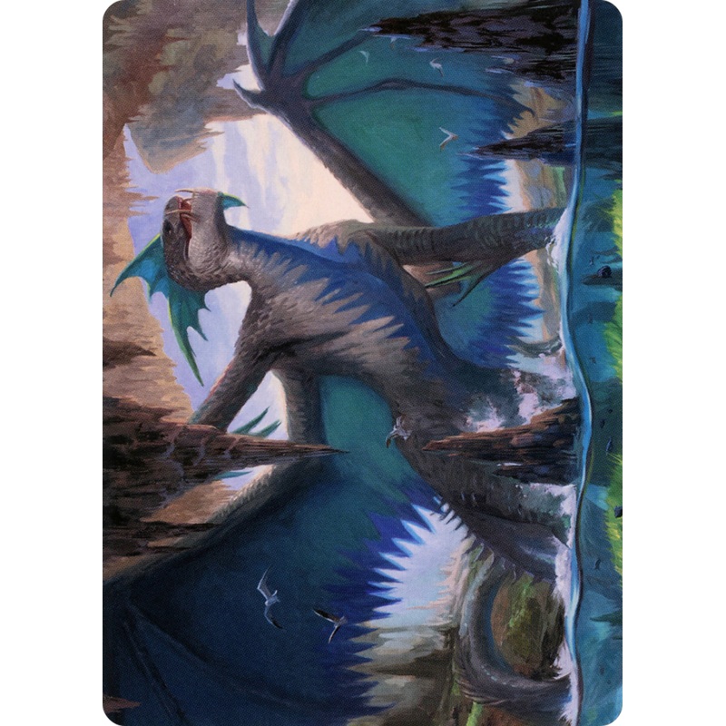 Murktide Regent Art Card [Modern Horizons 2 Art Series]
