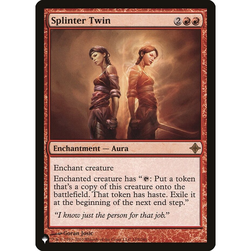 Splinter Twin [The List]