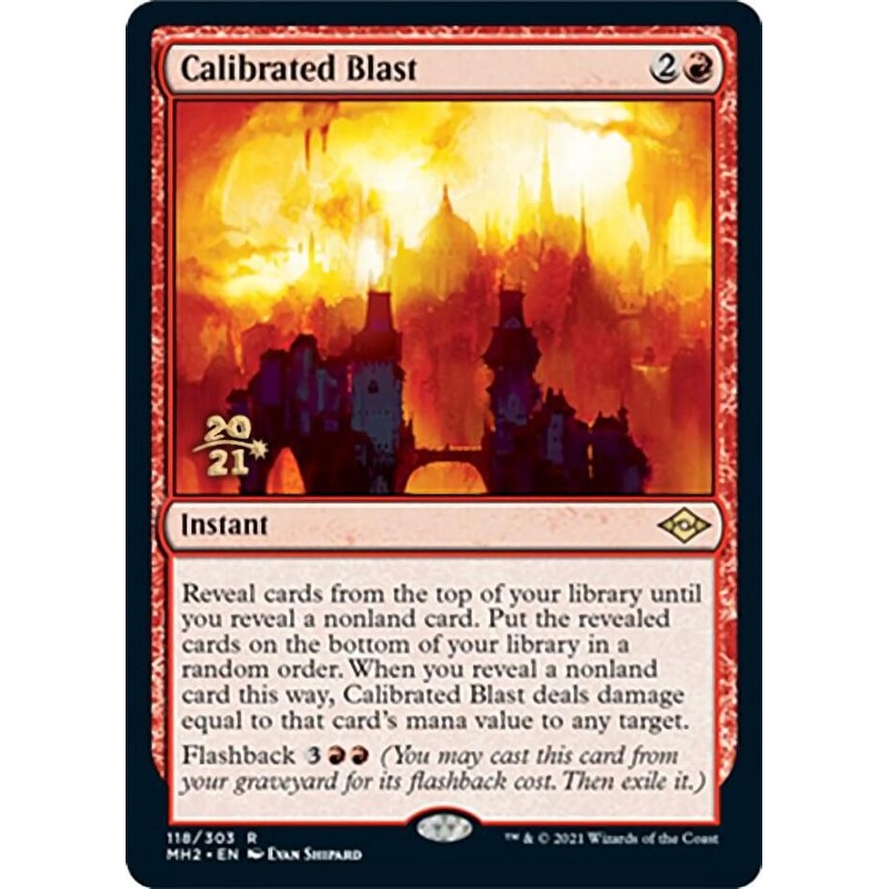 Calibrated Blast [Modern Horizons 2 Prerelease Promos]