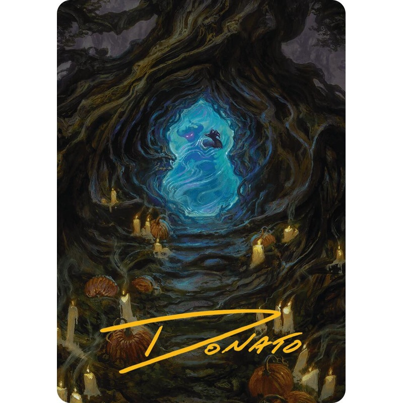 Conjurer's Closet Art Card (Gold-Stamped Signature) [Innistrad Remastered Art Series]