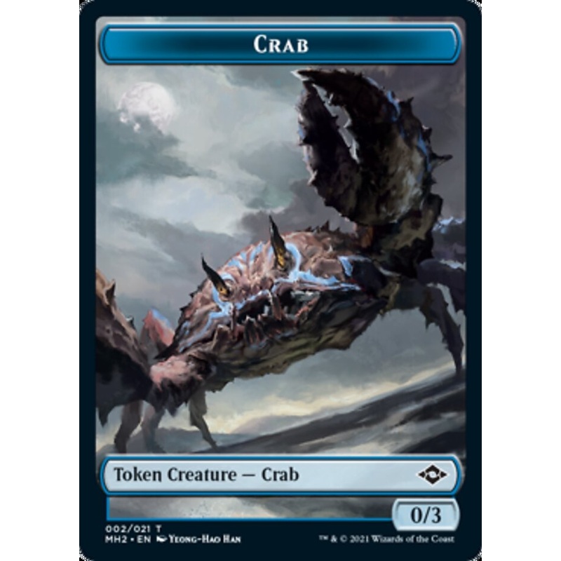 Crab Token [Modern Horizons 2 Tokens]
