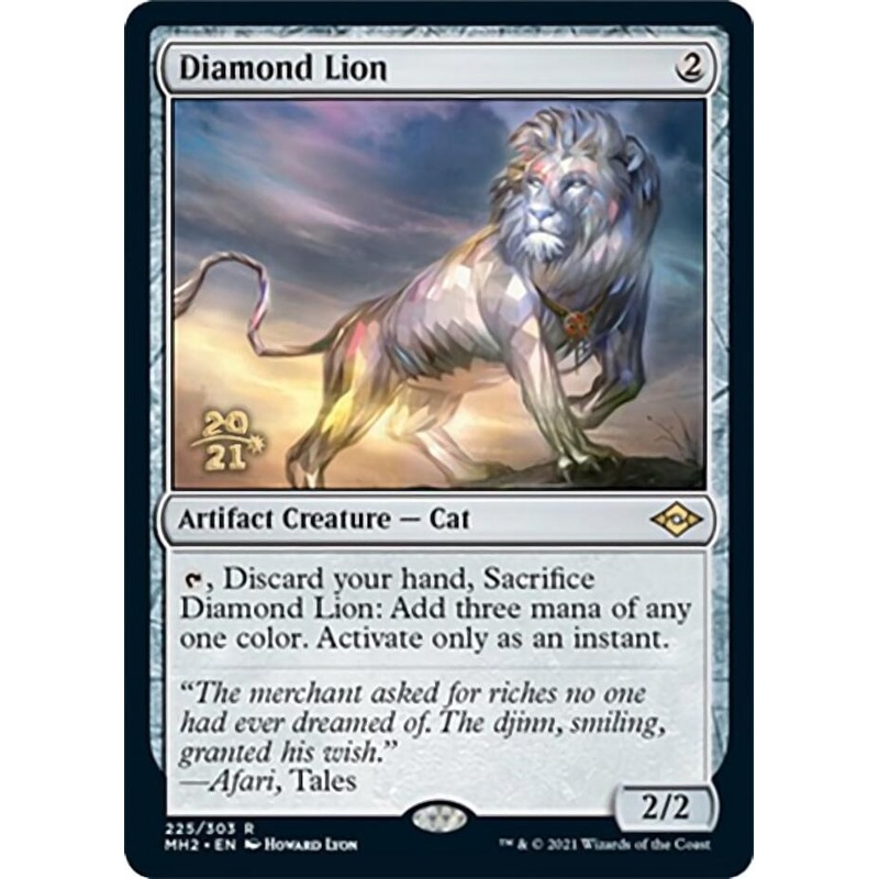 Diamond Lion [Modern Horizons 2 Prerelease Promos]