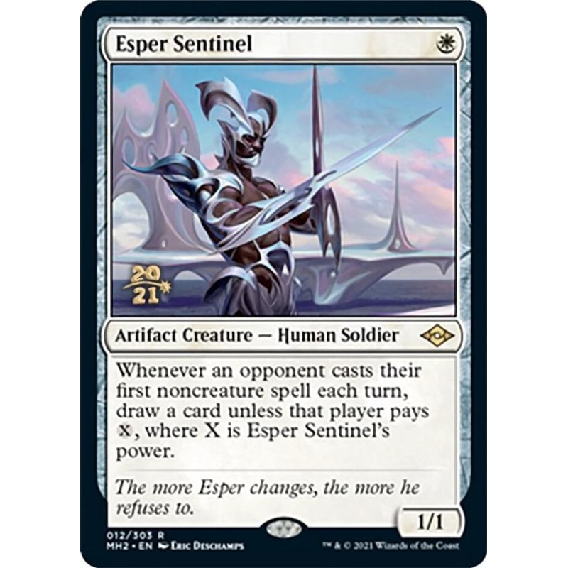 Esper Sentinel [Modern Horizons 2 Prerelease Promos]
