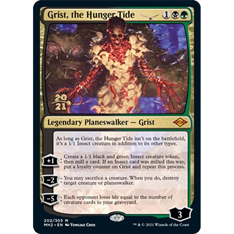 Grist, the Hunger Tide [Modern Horizons 2 Prerelease Promos]