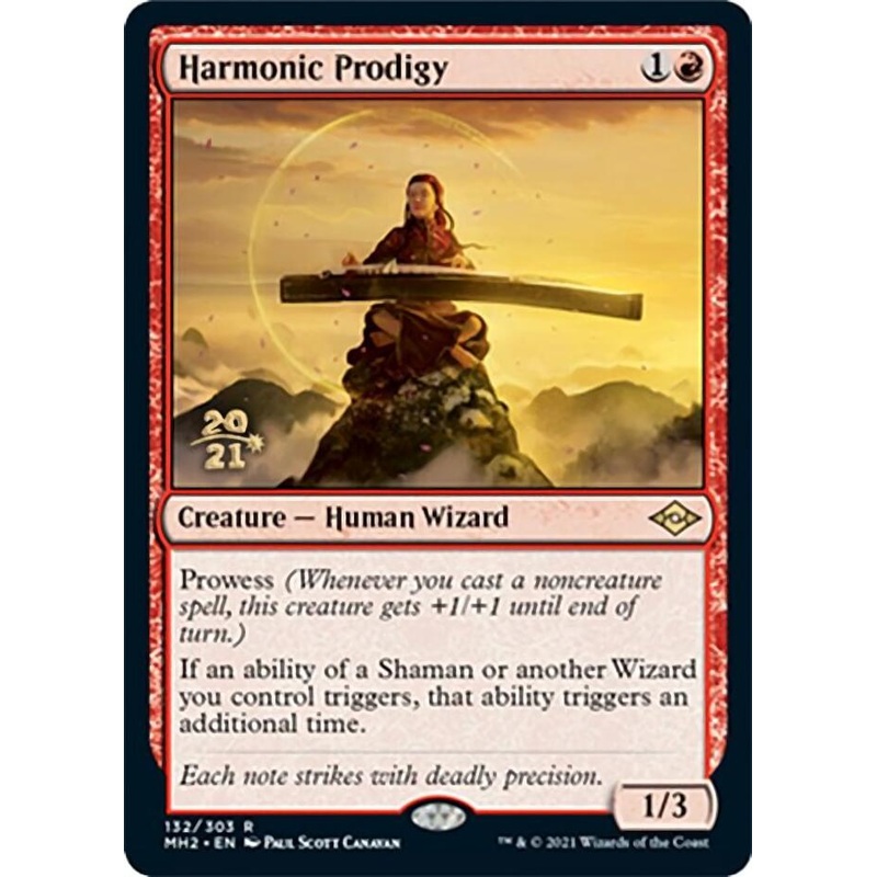 Harmonic Prodigy [Modern Horizons 2 Prerelease Promos]