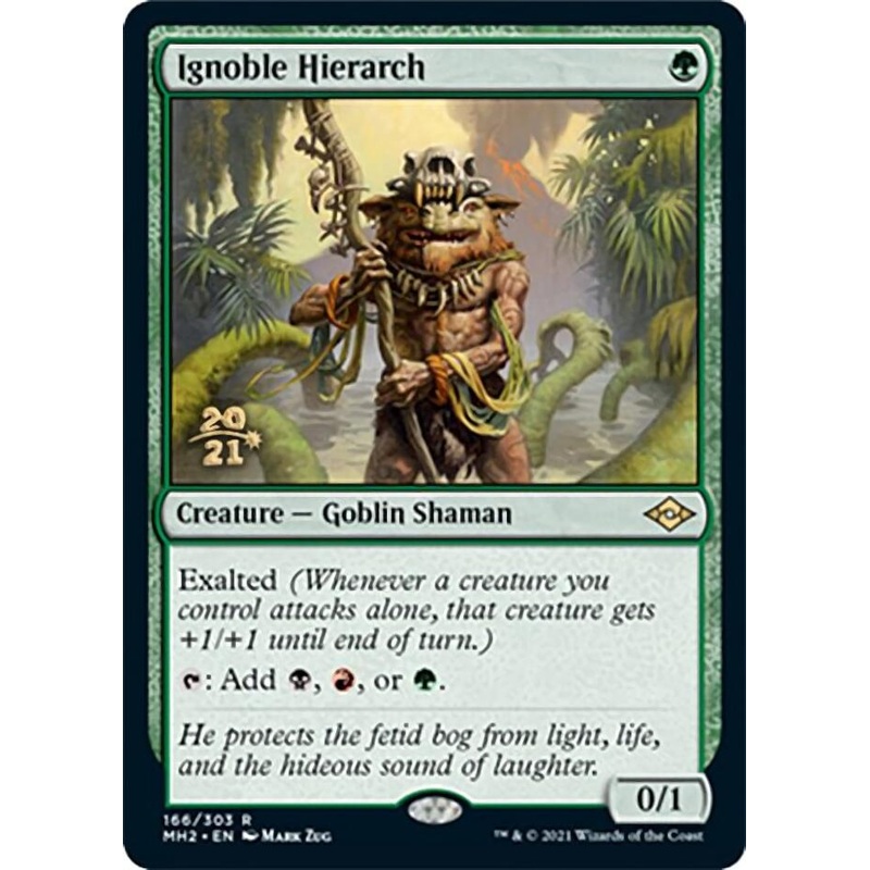 Ignoble Hierarch [Modern Horizons 2 Prerelease Promos]