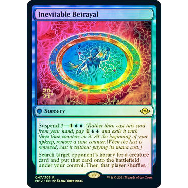 Inevitable Betrayal [Modern Horizons 2 Prerelease Promos]