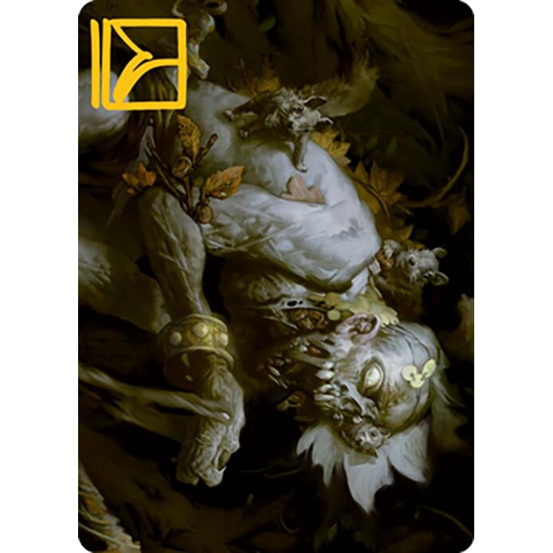 Nested Shambler Art Card (Gold-Stamped Signature) [Modern Horizons 2 Art Series]