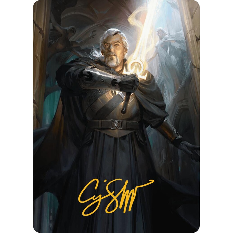 Odric, Lunarch Marshal Art Card (Gold-Stamped Signature) [Innistrad Remastered Art Series]