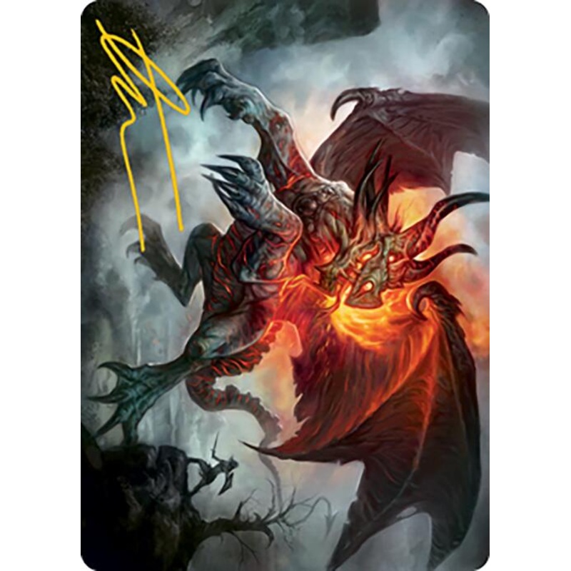 Piru, the Volatile Art Card (Gold-Stamped Signature) [Modern Horizons 2 Art Series]