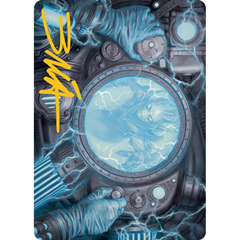Recalibrate Art Card (Gold-Stamped Signature) [Modern Horizons 2 Art Series]