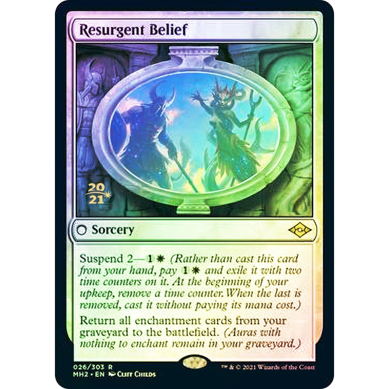 Resurgent Belief [Modern Horizons 2 Prerelease Promos]
