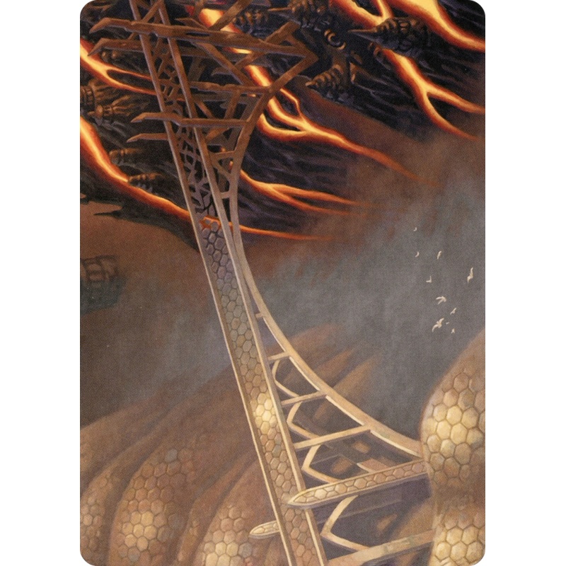 Rustvale Bridge Art Card [Modern Horizons 2 Art Series]