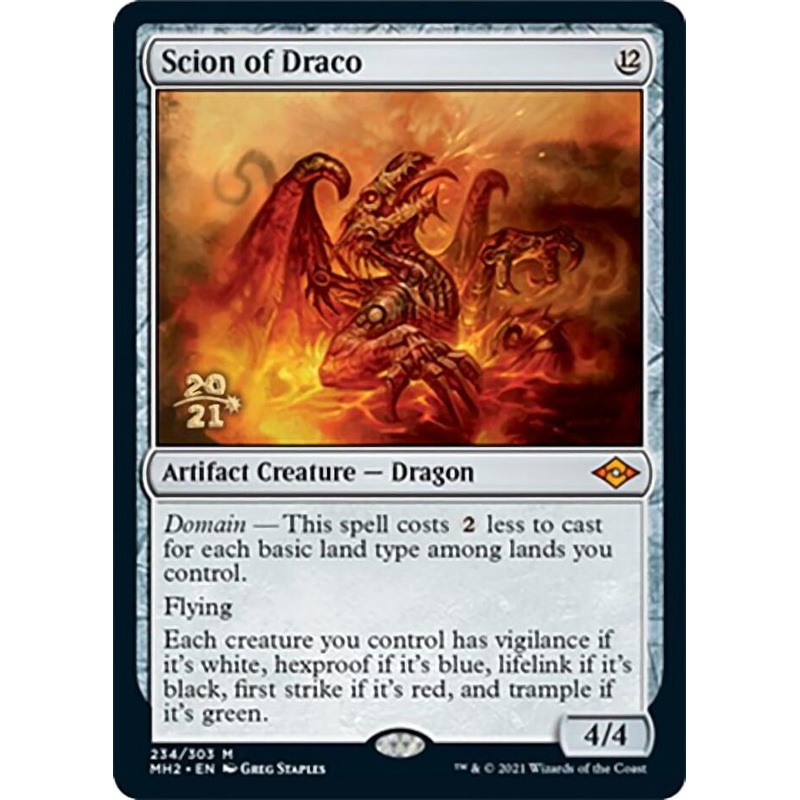 Scion of Draco [Modern Horizons 2 Prerelease Promos]