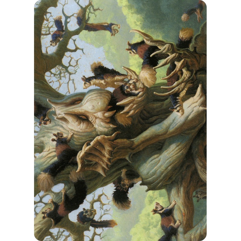 Scurry Oak Art Card [Modern Horizons 2 Art Series]