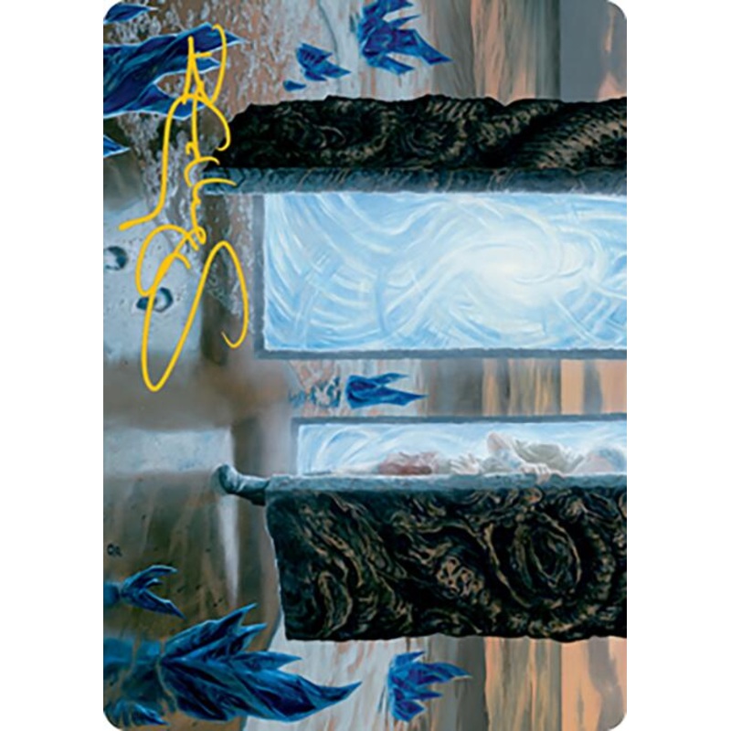 Step Through Art Card (Gold-Stamped Signature) [Modern Horizons 2 Art Series]