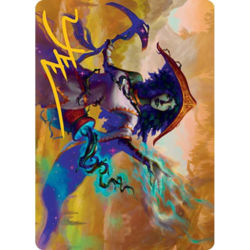 Sythis, Harvest's Hand Art Card (Gold-Stamped Signature) [Modern Horizons 2 Art Series]