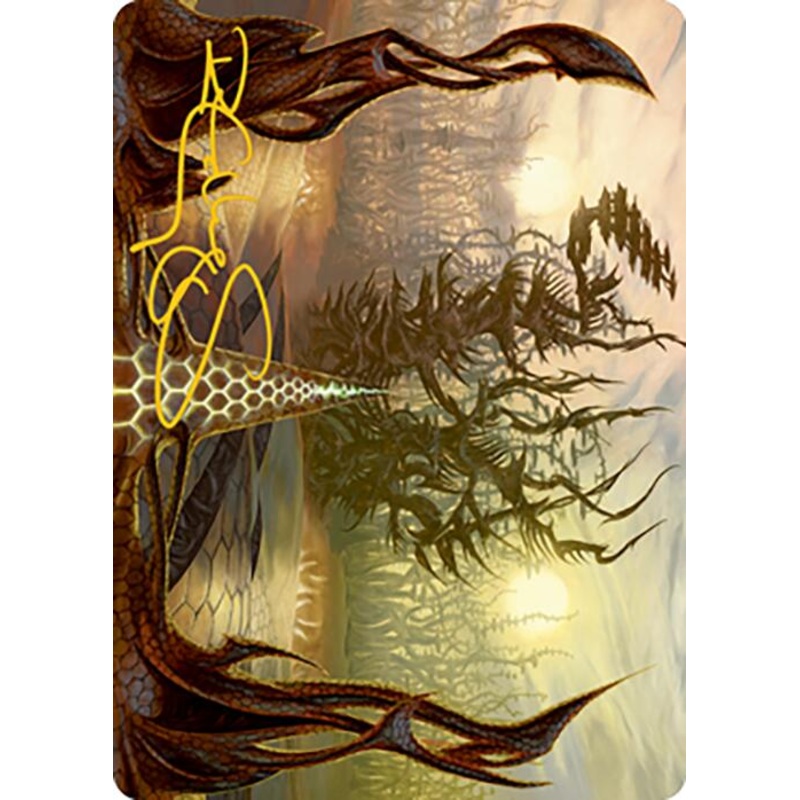 Thornglint Bridge Art Card (Gold-Stamped Signature) [Modern Horizons 2 Art Series]