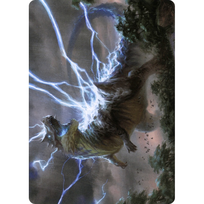Thrasta, Tempest's Roar Art Card (41) [Modern Horizons 2 Art Series]