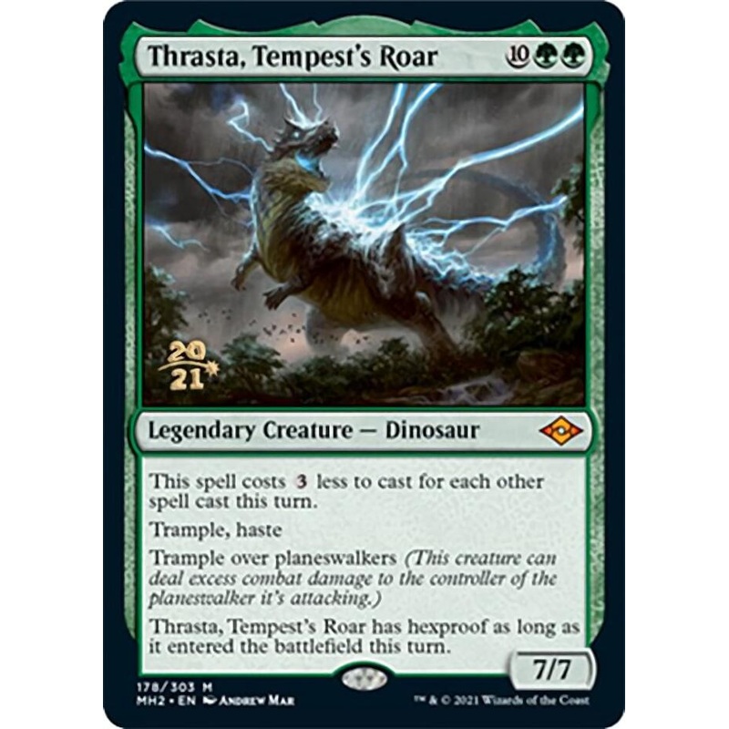 Thrasta, Tempest's Roar [Modern Horizons 2 Prerelease Promos]