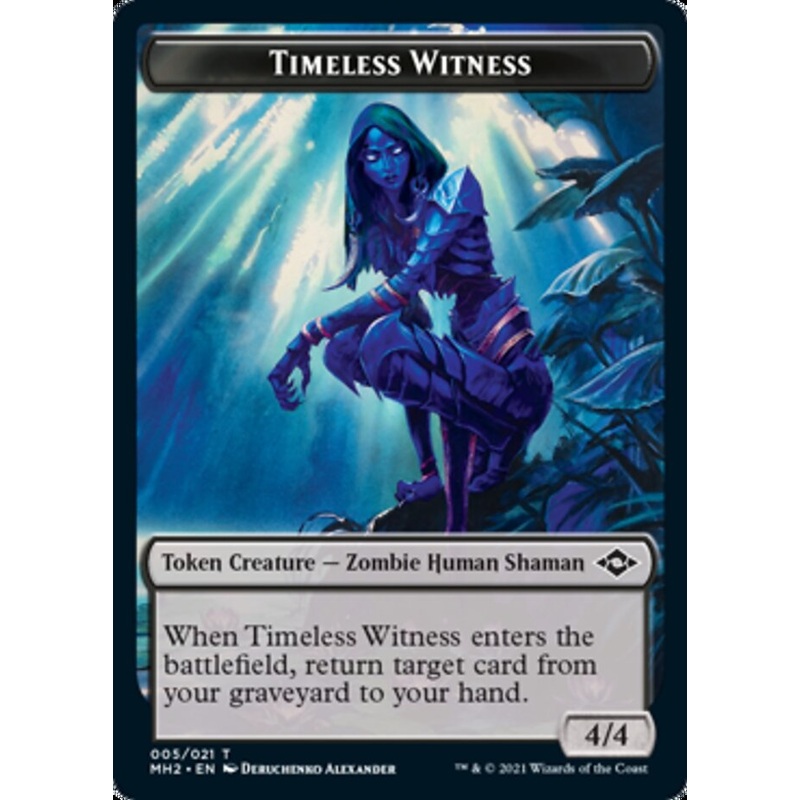 Timeless Witness Token [Modern Horizons 2 Tokens]