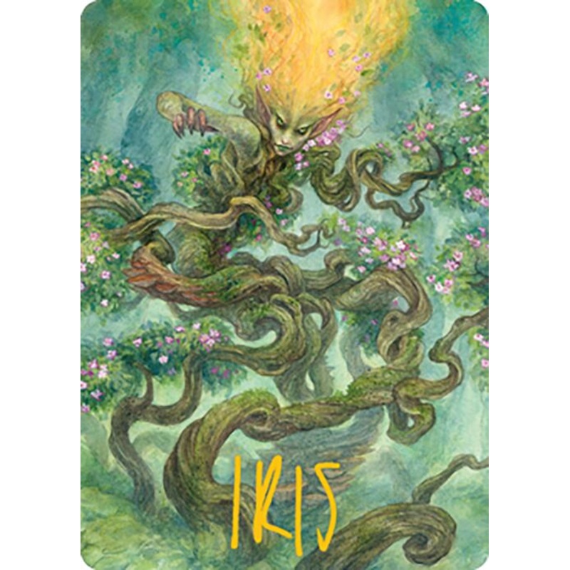 Titania, Protector of Argoth Art Card (Gold-Stamped Signature) [Modern Horizons 2 Art Series]