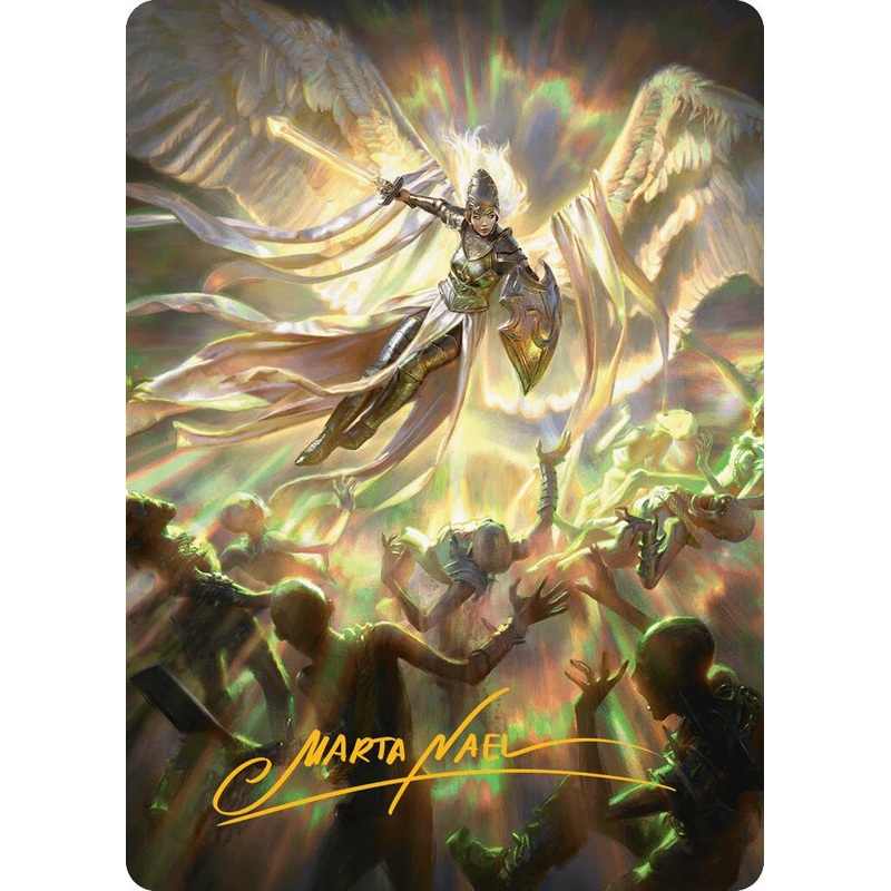 Vanquish the Horde Art Card (Gold-Stamped Signature) [Innistrad Remastered Art Series]