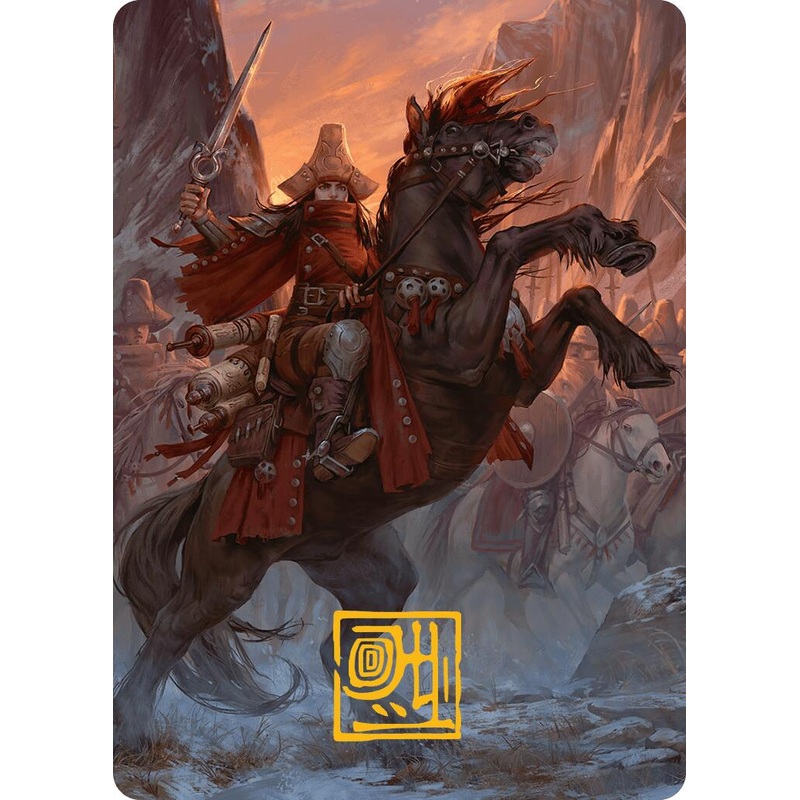 Zealous Conscripts (Gold-Stamped Signature) [Innistrad Remastered Art Series]