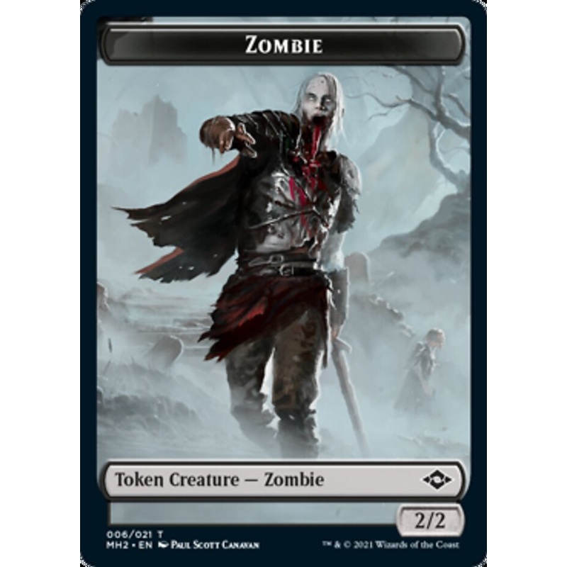Zombie Token [Modern Horizons 2 Tokens]