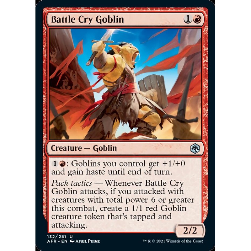 Battle Cry Goblin [Dungeons & Dragons: Adventures in the Forgotten Realms]