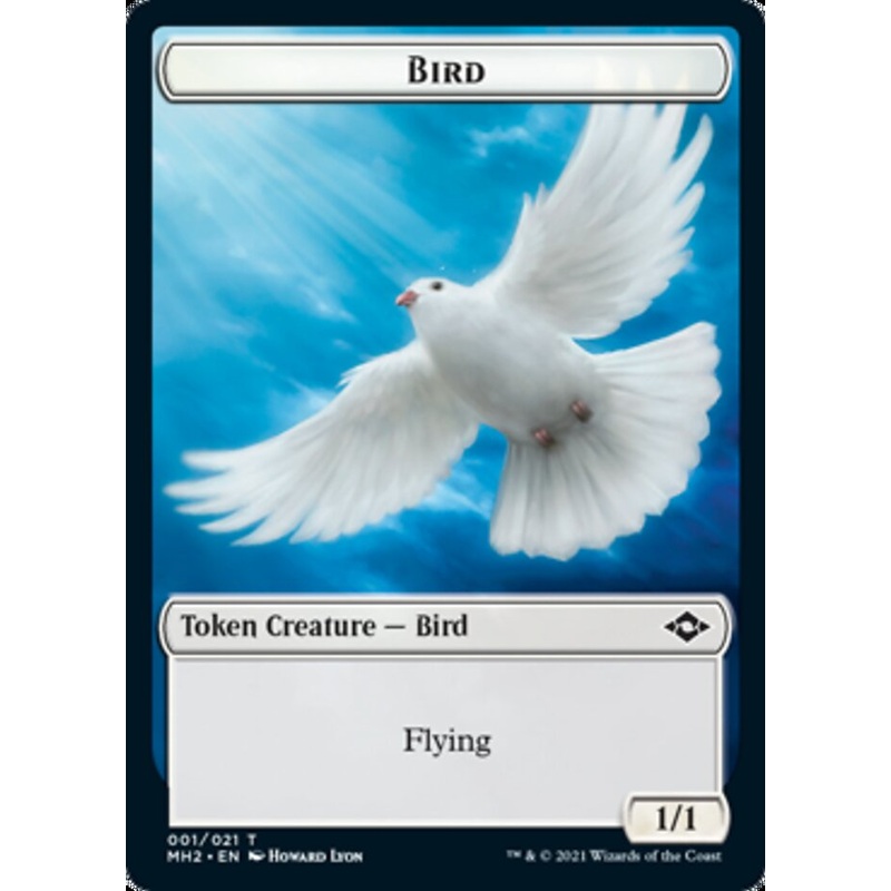 Bird // Squirrel Double-Sided Token [Modern Horizons 2 Tokens]