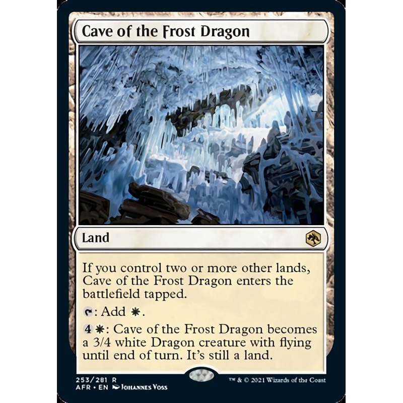Cave of the Frost Dragon [Dungeons & Dragons: Adventures in the Forgotten Realms]