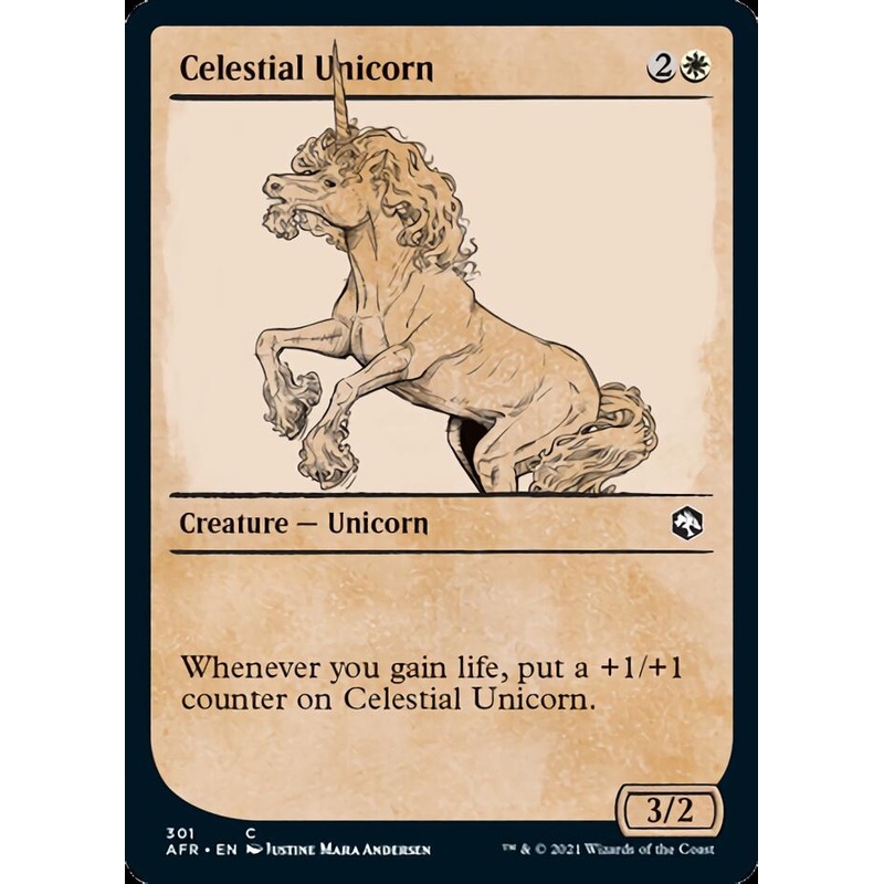 Celestial Unicorn (Showcase) [Dungeons & Dragons: Adventures in the Forgotten Realms]