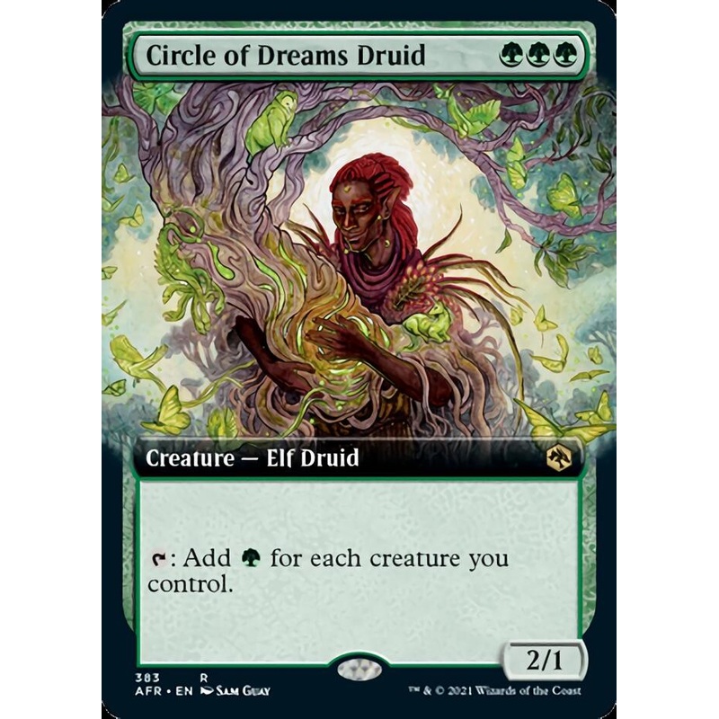 Circle of Dreams Druid (Extended Art) [Dungeons & Dragons: Adventures in the Forgotten Realms]