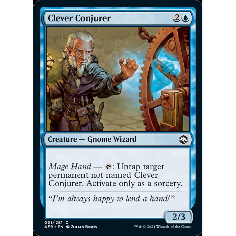 Clever Conjurer [Dungeons & Dragons: Adventures in the Forgotten Realms]