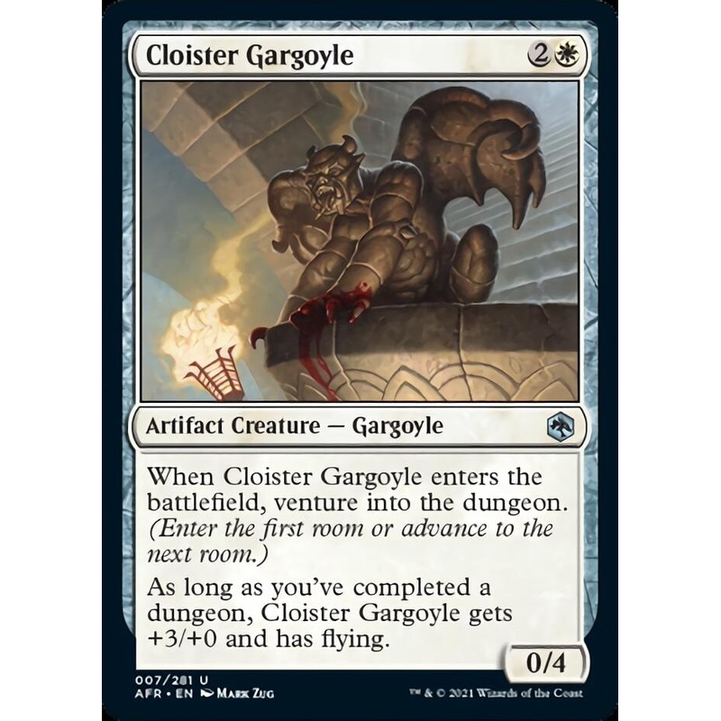 Cloister Gargoyle [Dungeons & Dragons: Adventures in the Forgotten Realms]