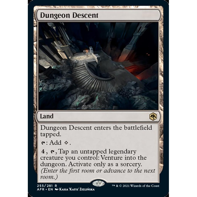 Dungeon Descent [Dungeons & Dragons: Adventures in the Forgotten Realms]