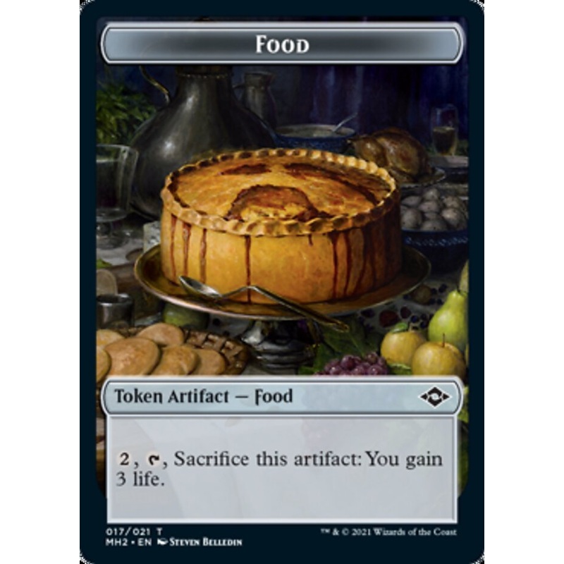 Food (17) // Phyrexian Germ Double-Sided Token [Modern Horizons 2 Tokens]