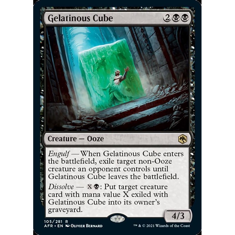 Gelatinous Cube [Dungeons & Dragons: Adventures in the Forgotten Realms]