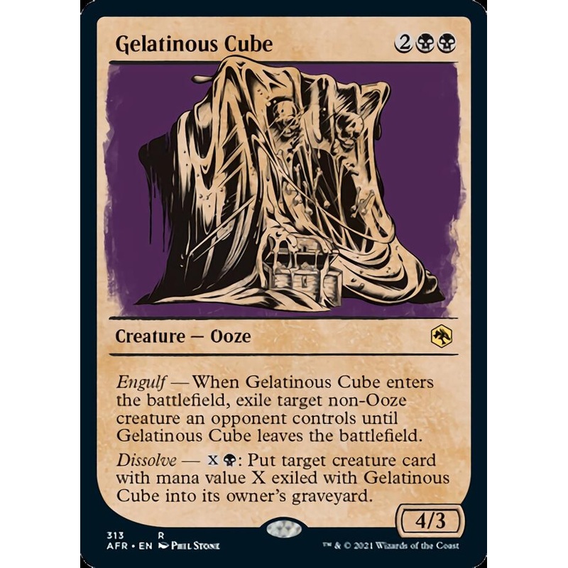 Gelatinous Cube (Showcase) [Dungeons & Dragons: Adventures in the Forgotten Realms]